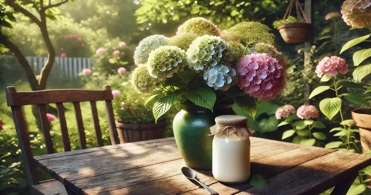 hortensii si kefir